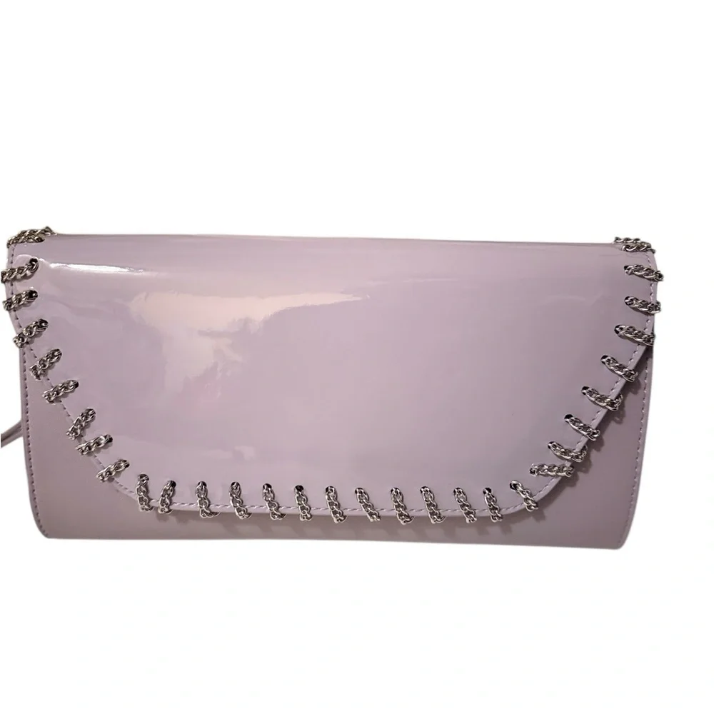 White House Black Market Purple Clutch. new - Picture 6 of 13